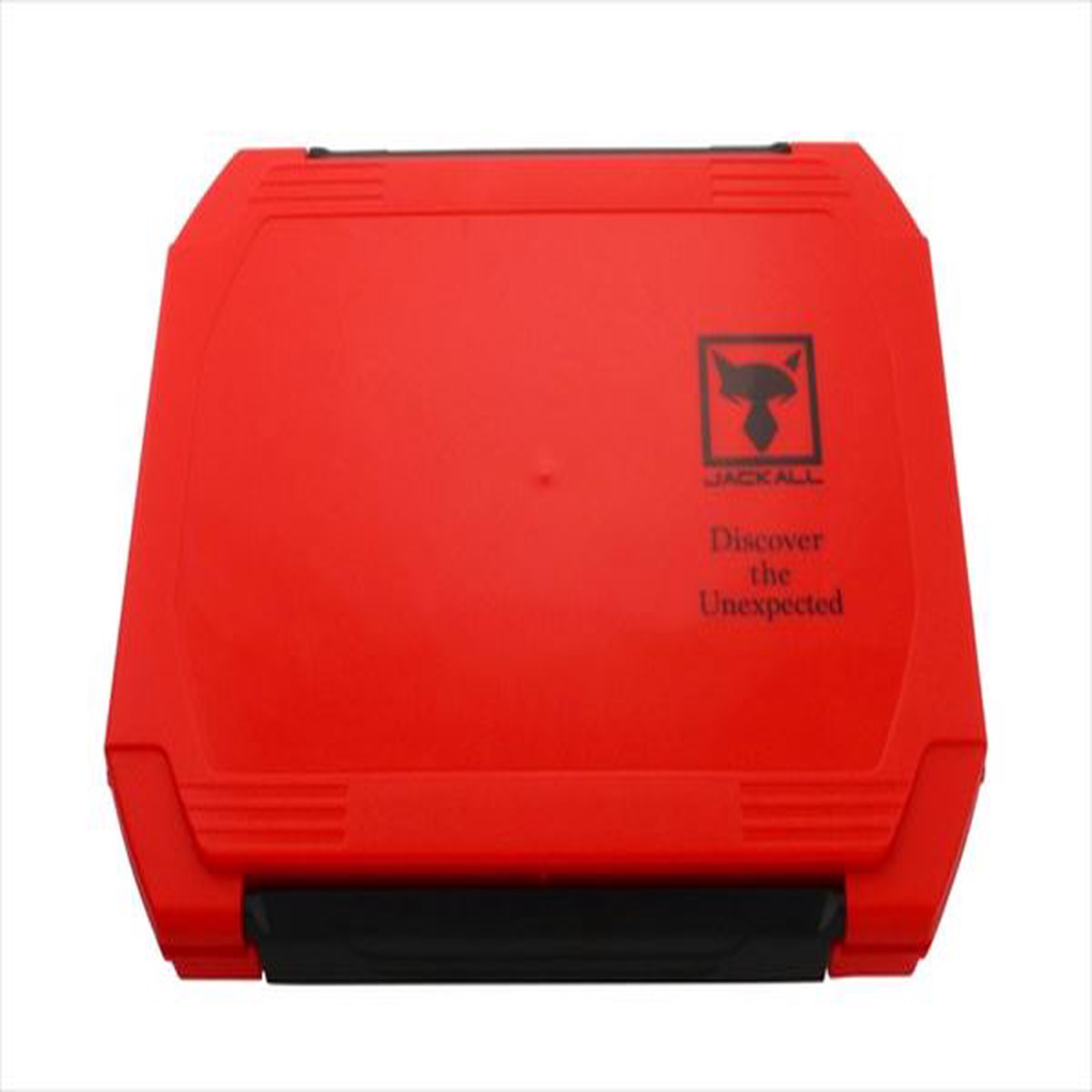 JACKALL 2300D W Open Tackle Box M Red