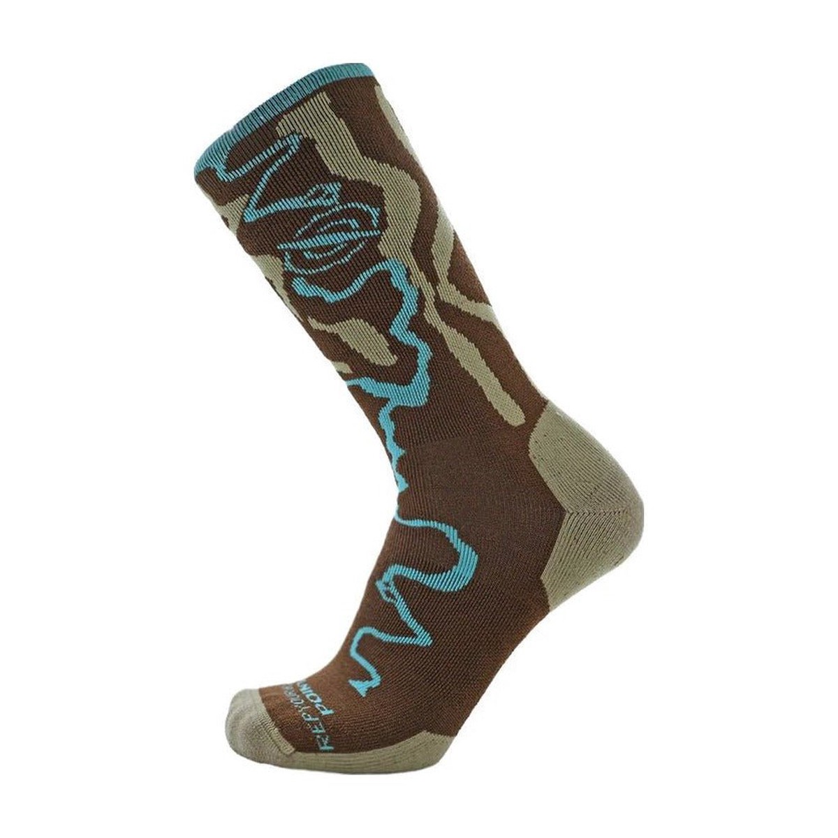 RepYourWater Trout Socks - River Topo