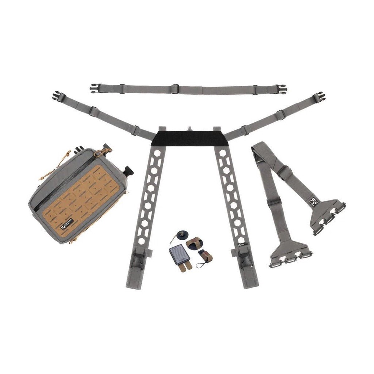 Frontier Angler Essentials System - Wolf Grey
