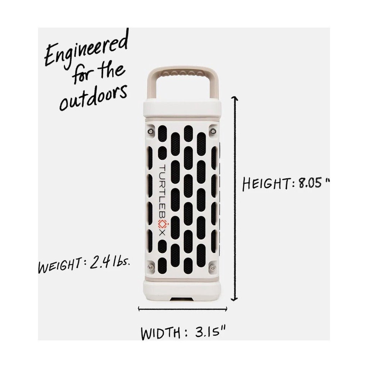 Turtlebox Audio Ranger Speaker - Ivory