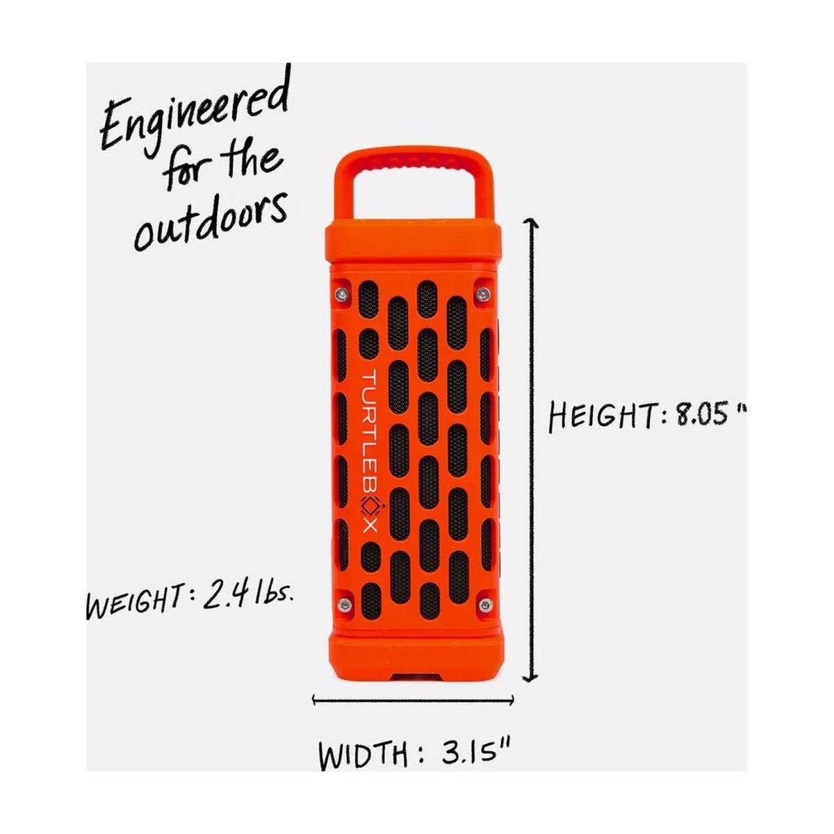 Turtlebox Audio Ranger Speaker - Orange