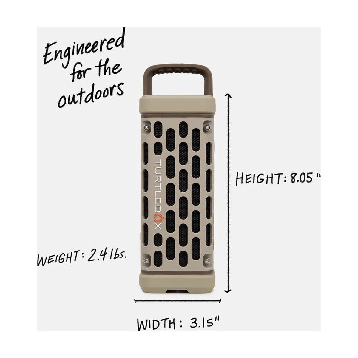Turtlebox Audio Ranger Speaker - Tan