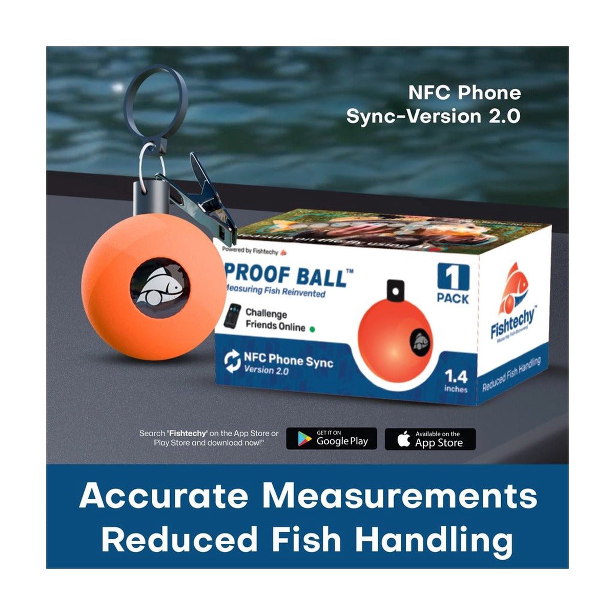Fishtechy Orange PROOF BALL