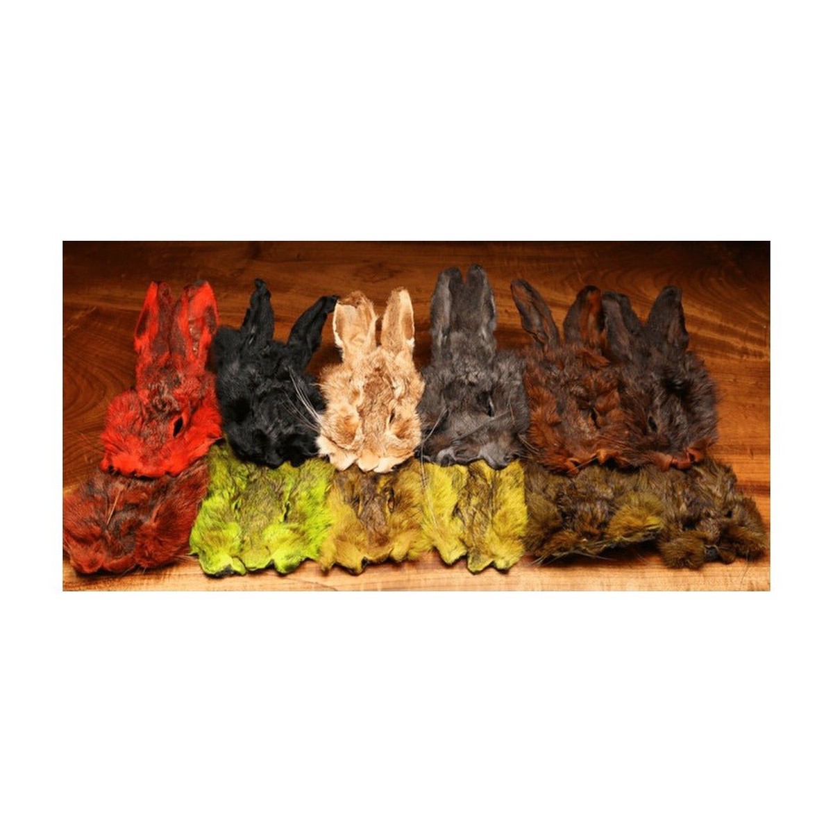 Dyed Grade #1 Hare's Mask