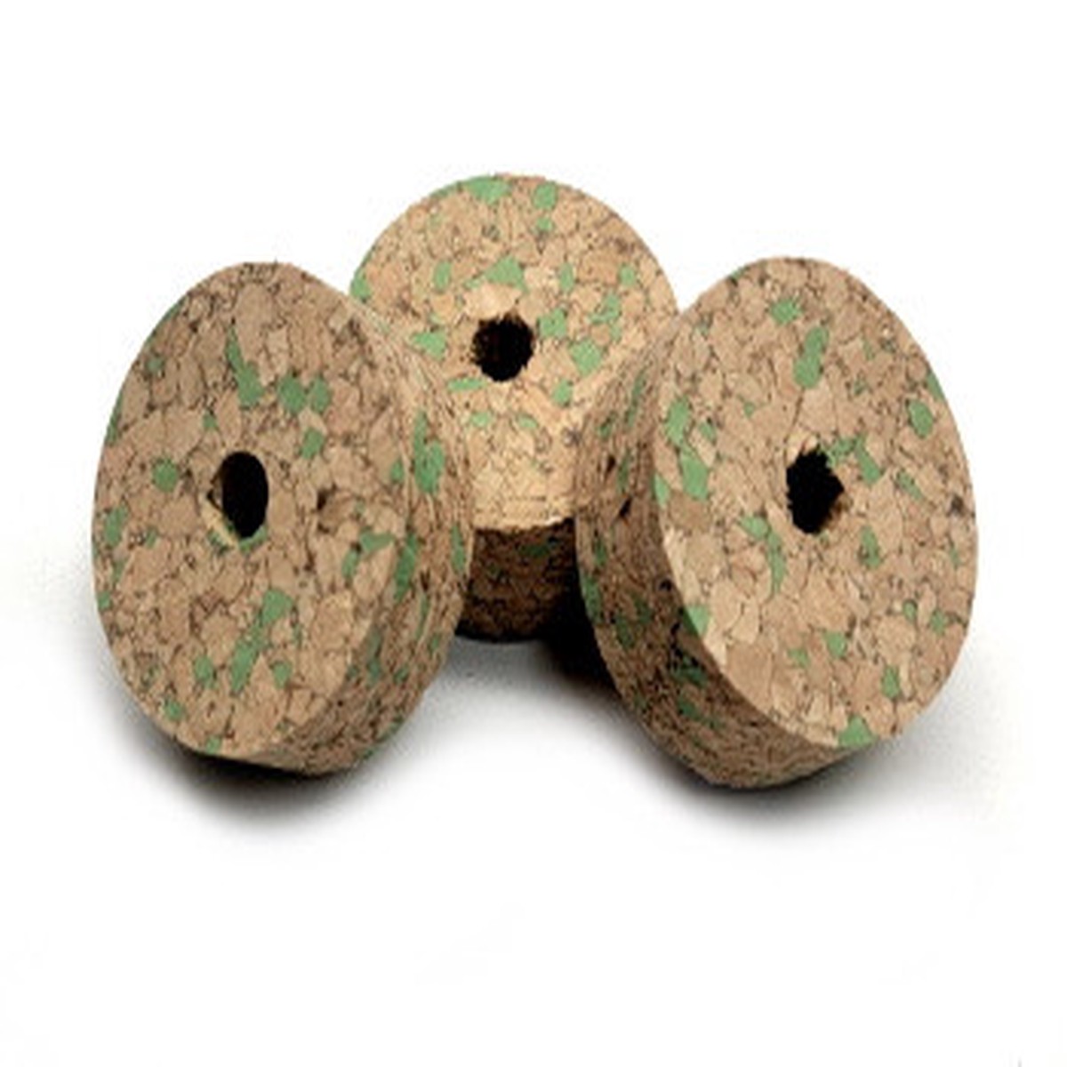'Moss Fleck' Burl Cork Ring