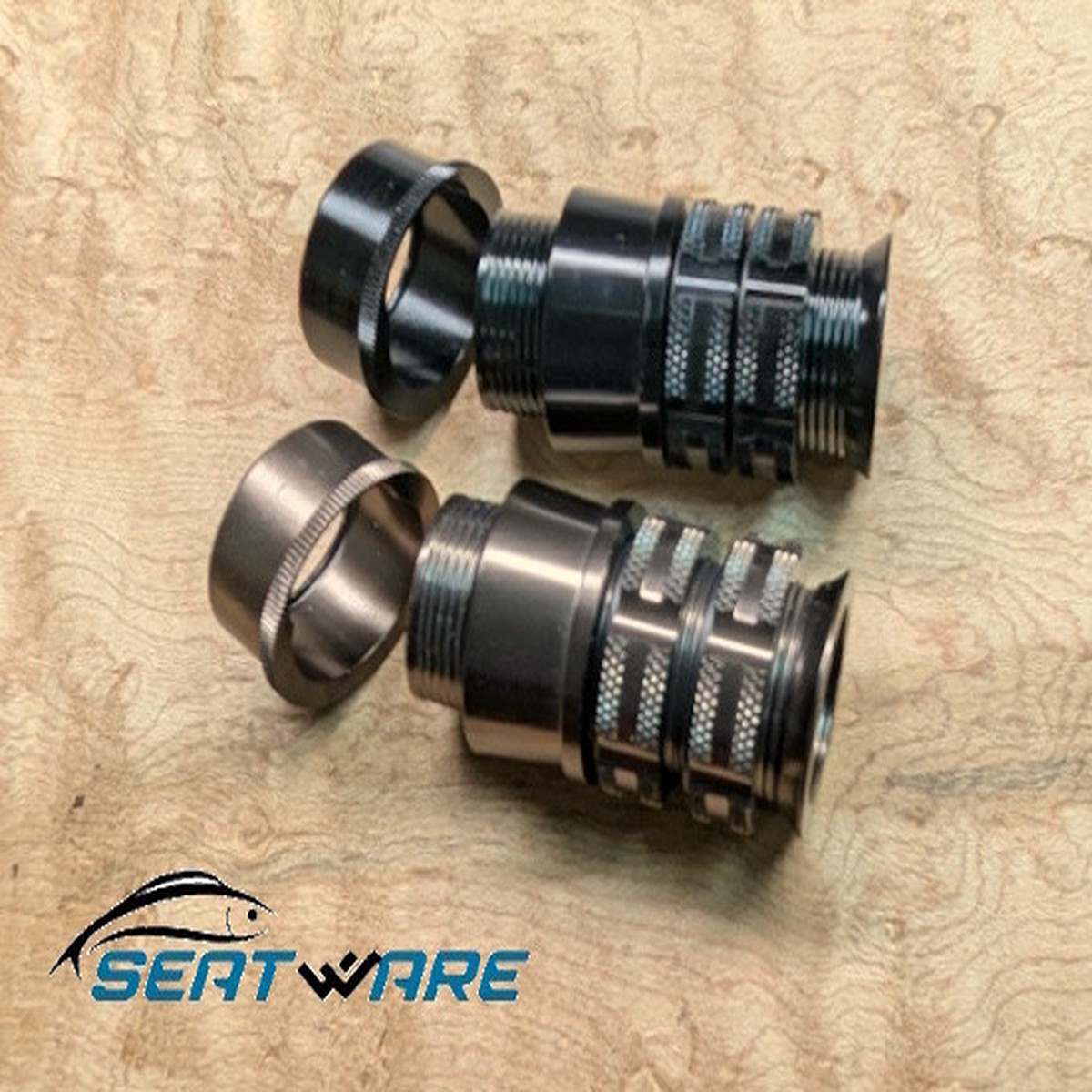 'SeatWare' Uplocking Anodized Aluminum Reel Seat Model-SW13