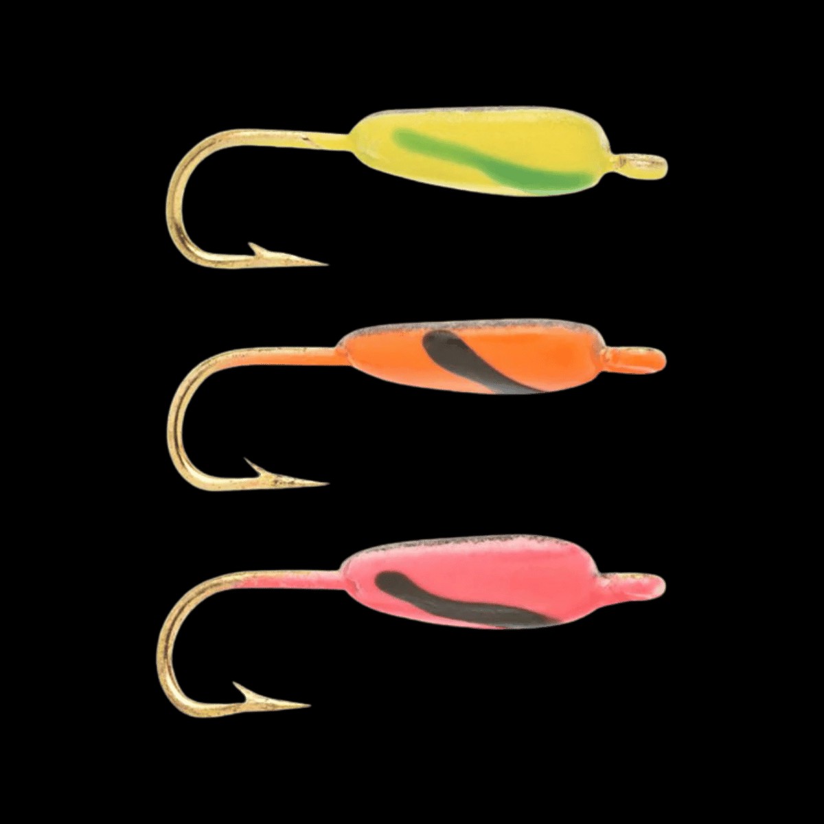 CELSIUS ICE LURES 3PK - STRIPED ASSORTED