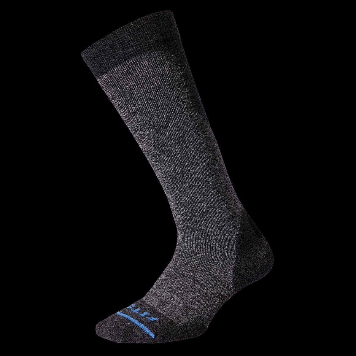 FITS SOCKS LIGHT SKI OVER CALF SOCK - COAL