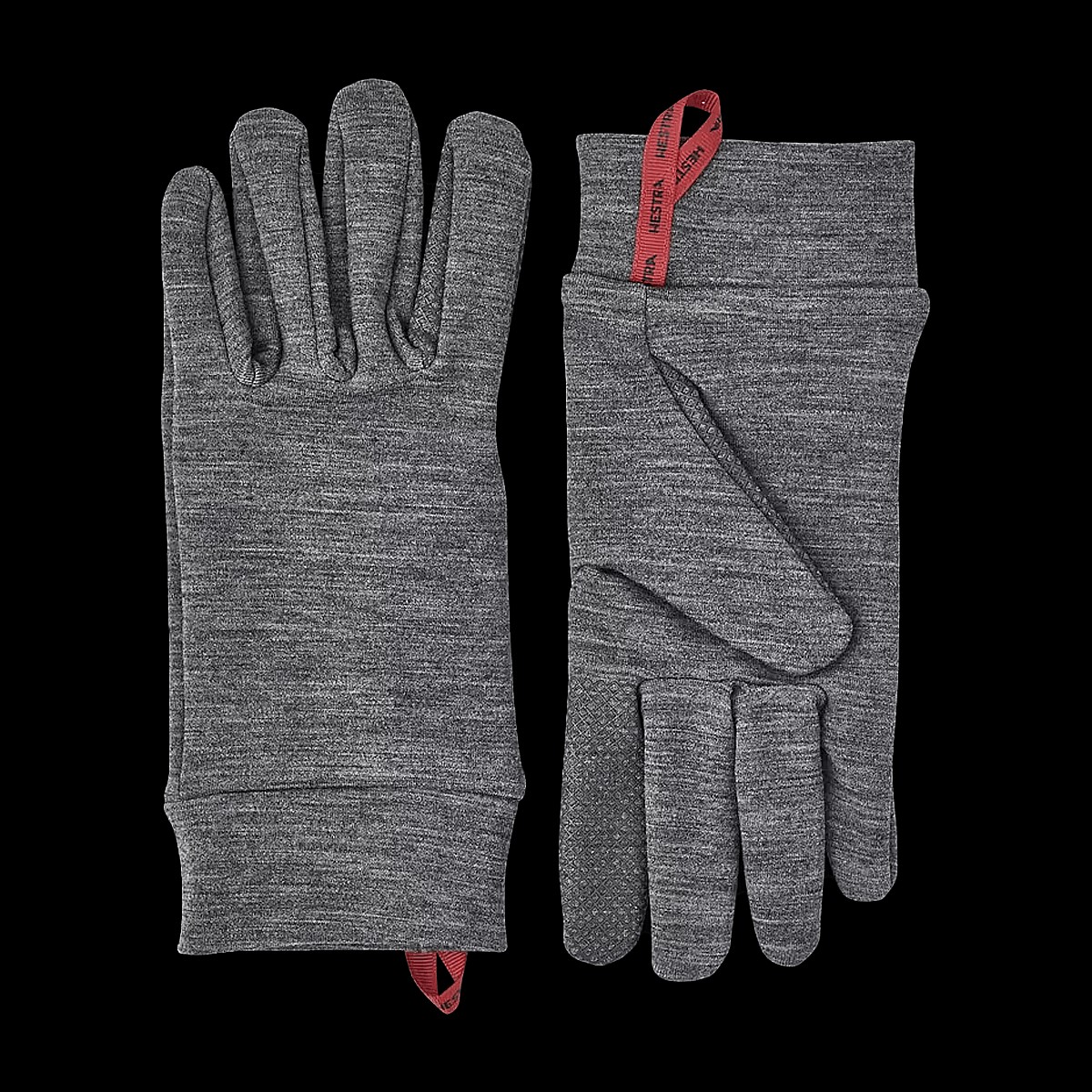 HESTRA TOUCH POINT WARMTH GLOVES - GREY