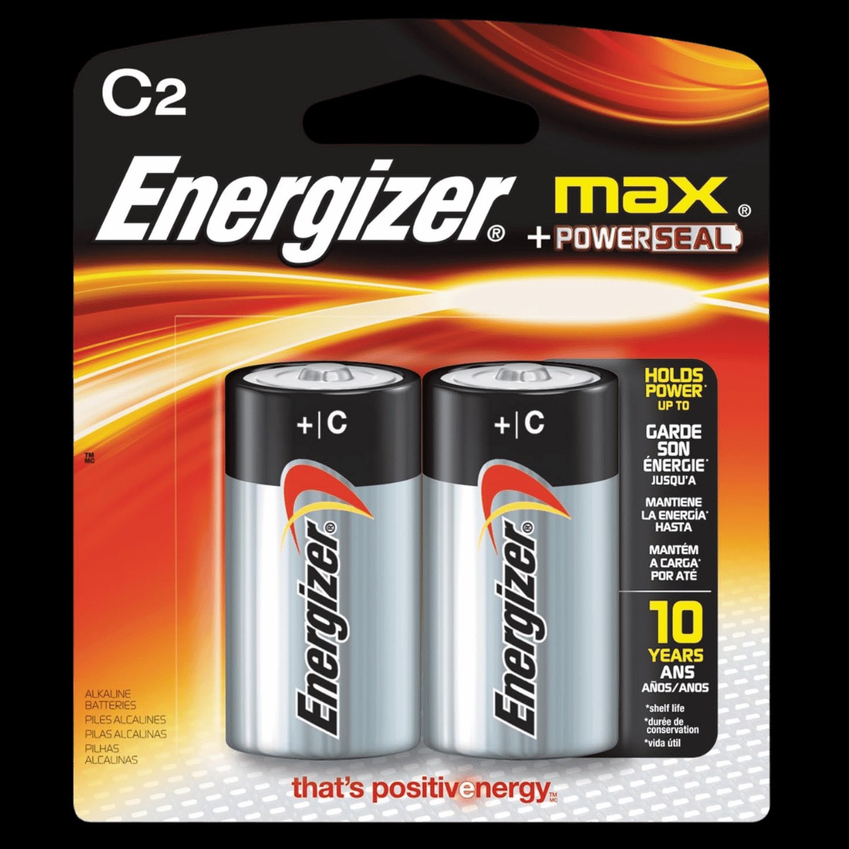 ENERGIZER BATTERY MAX C 2PK - ALKALINE