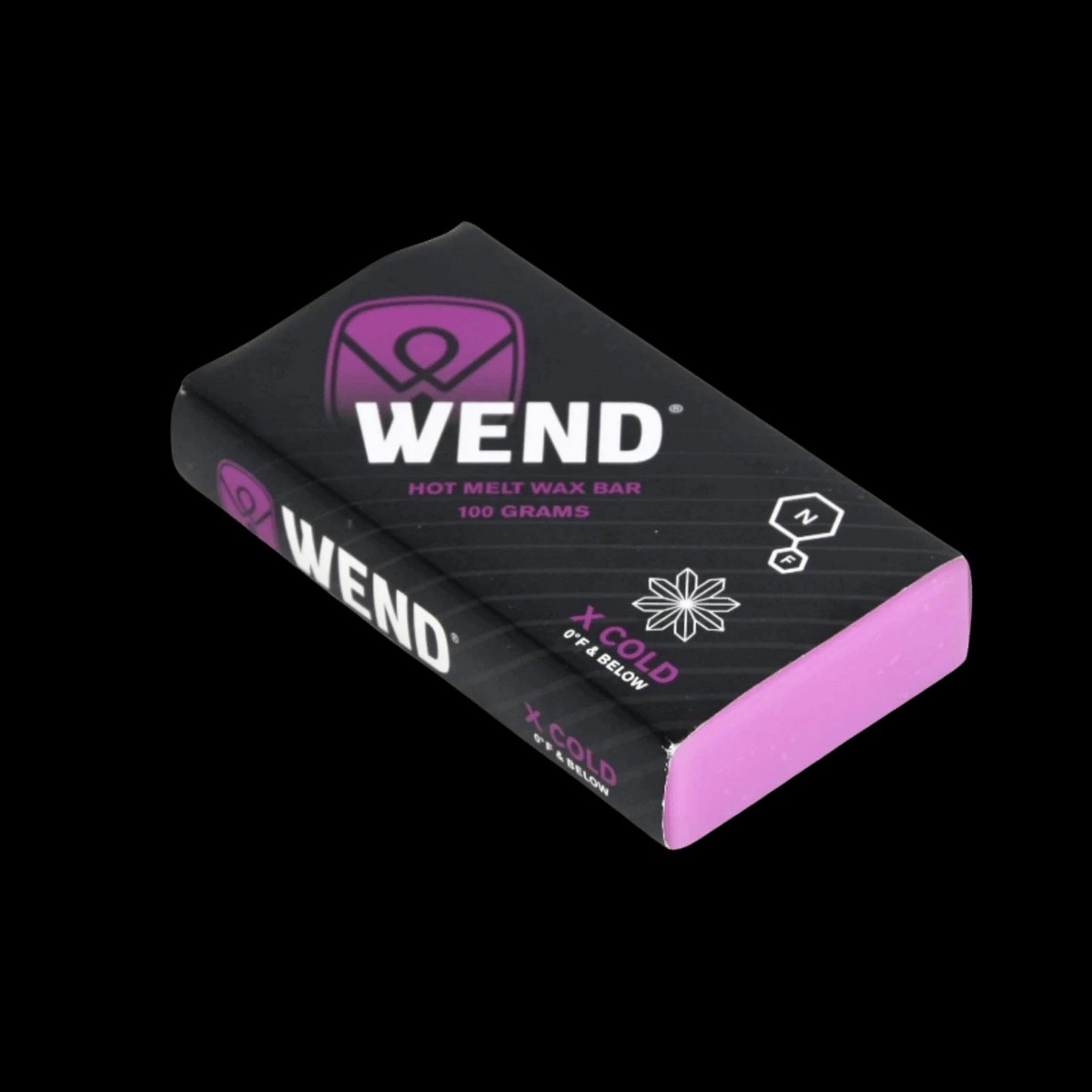 WEND XCOLD SKI WAX 100G EXTRA COLD 0F / -18C TEMPERATURE RANGE