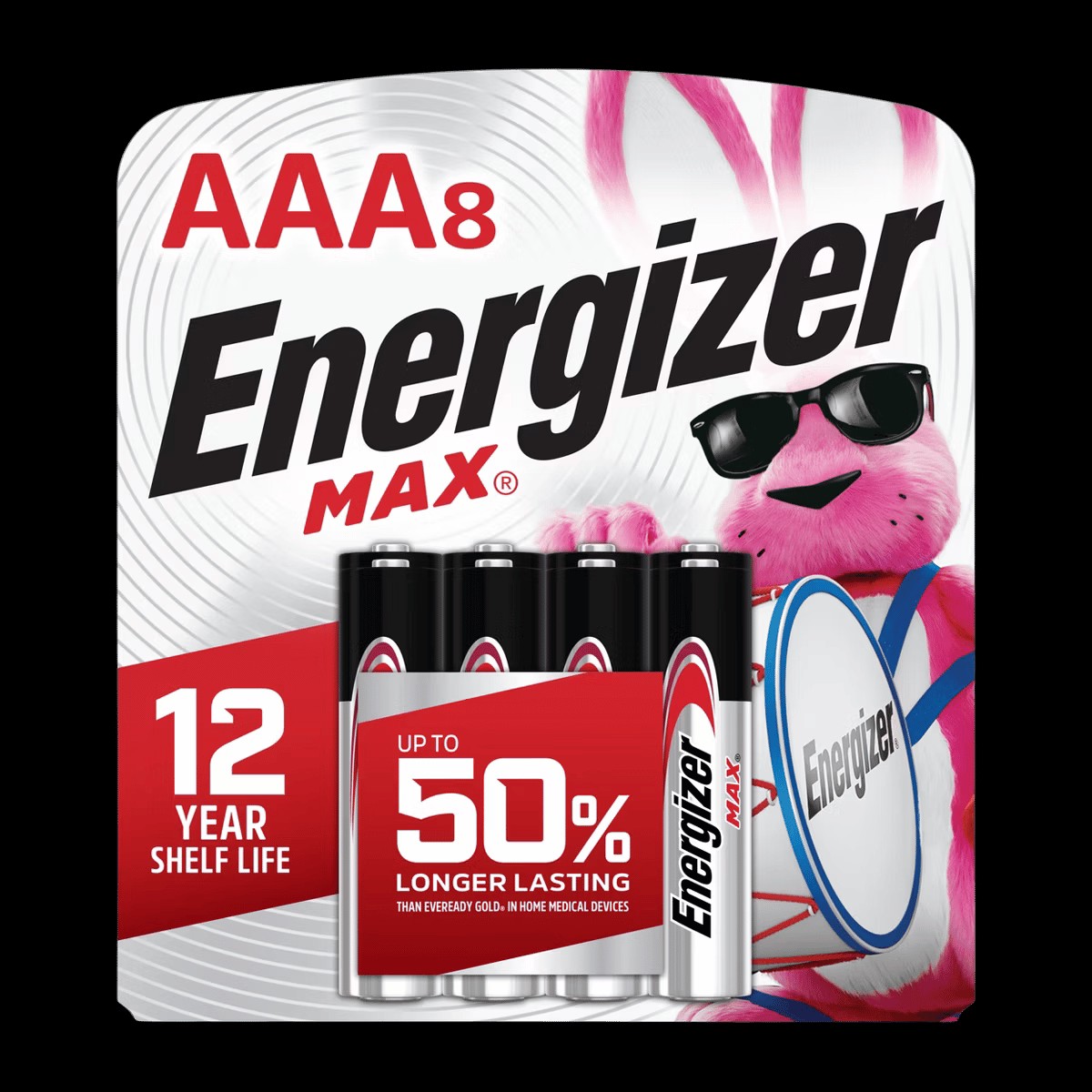 ENERGIZER BATTERY MAX ALKALINE AAA 8PK