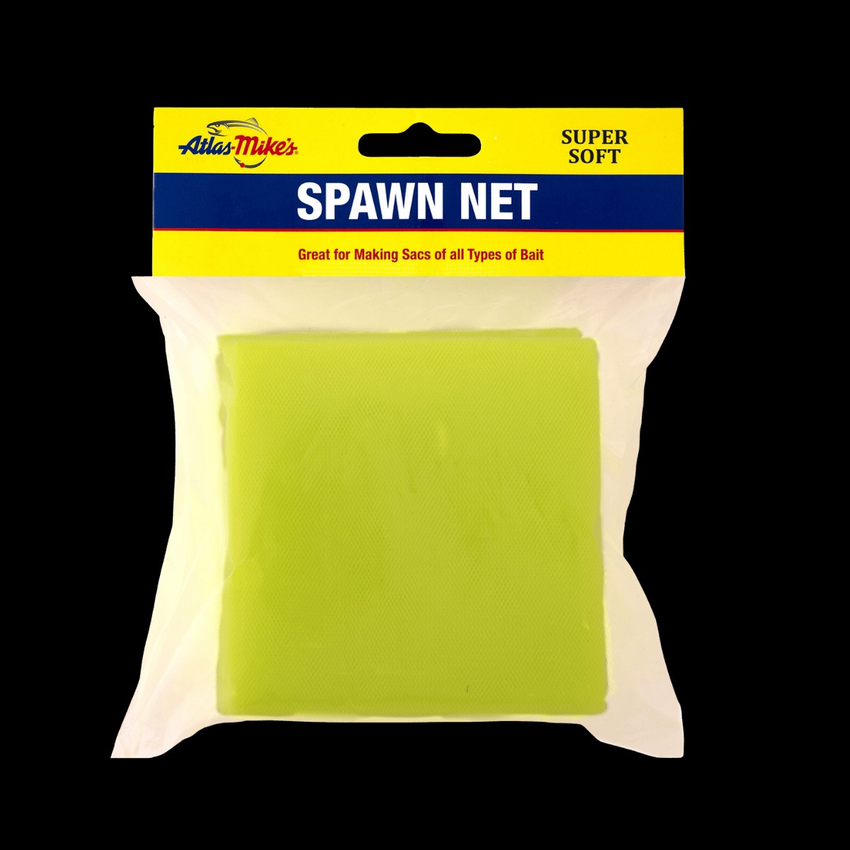 ATLAS SPAWN NET 3X3 SQUARES CHARTREUSE
