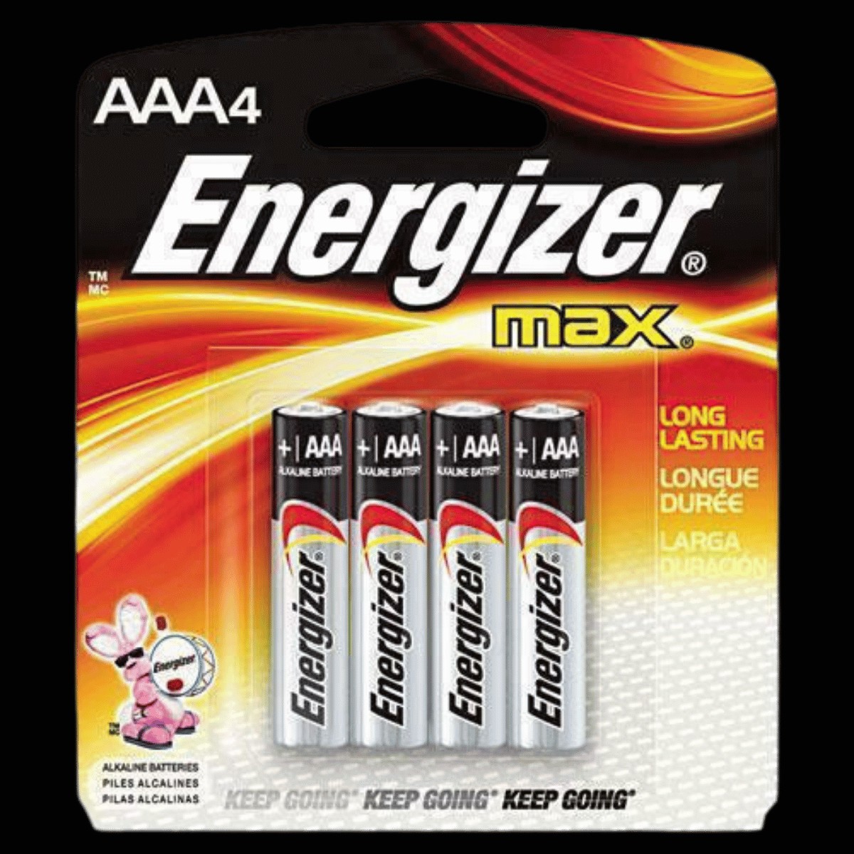 ENERGIZER BATTERY ENERGIZER MAX AAA 4PK