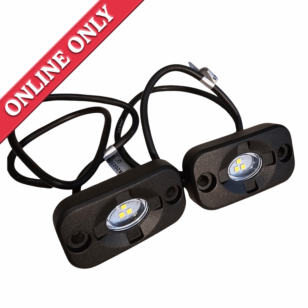 Fish Armor Shuttle Lights 2 LED 300 Lumen